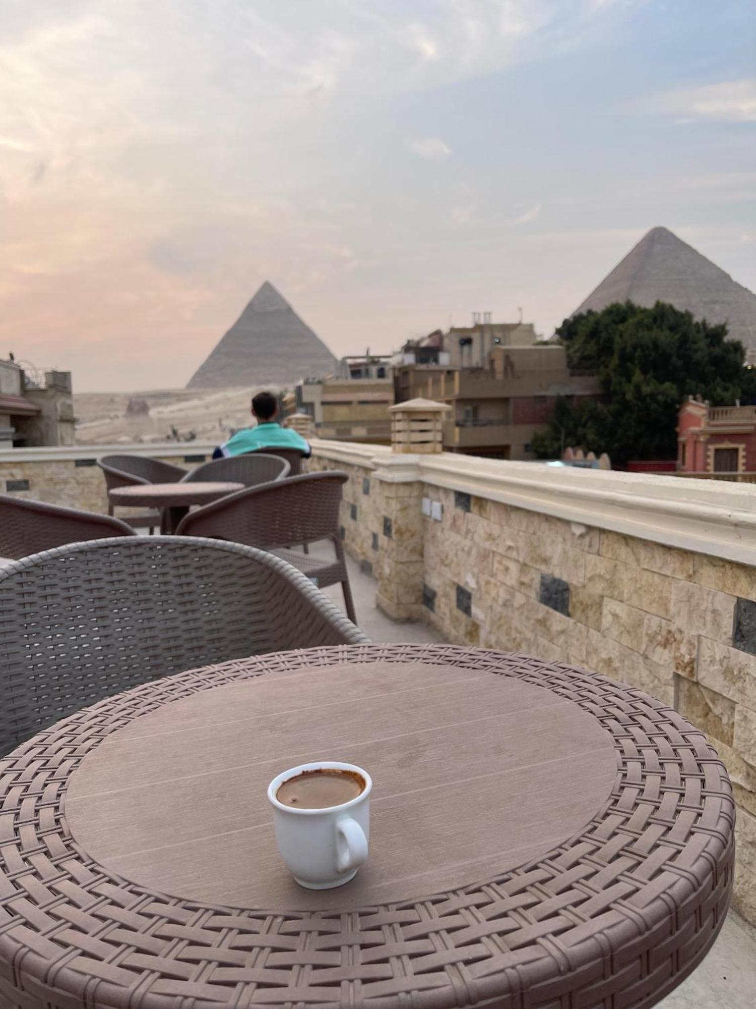 King Ali Pyramids View Inn Kafret el-Gabal Exterior foto